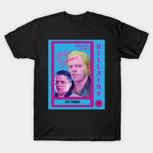 Biff Tannen Villain Card (Retro) T-Shirt